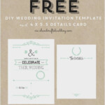 35 Creative Photo Of Do It Yourself Wedding Invitations Templates