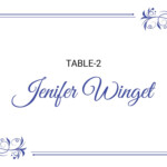Amscan Templates Place Cards