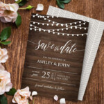 Free Wedding Save The Date Template With Photo