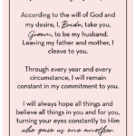 Ideas For Writing Your Own Wedding Vows plus A Free Sample Script