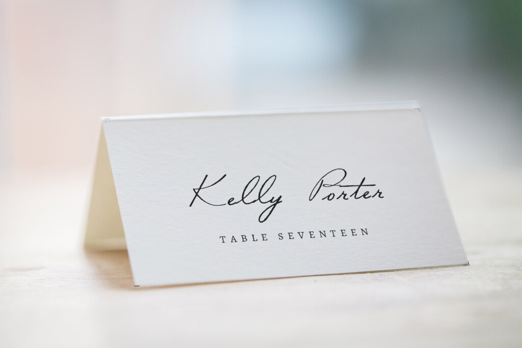 Printable Place Card Wedding Place Cards Template Place Card