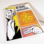 PRINTABLE Retro Comic Wedding Party Invitation Par VanillaRetro 20