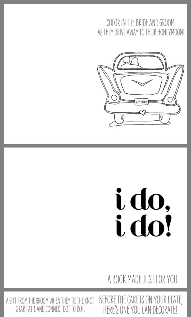 Printable Wedding Activity Book For Kids Lovely Indeed Wedding 