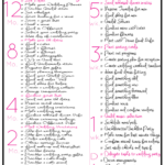 Printable Wedding Timeline Checklist Lunawsome