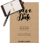 Save The Date Templates For Word 100 Free Download