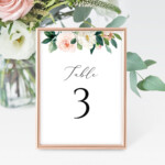 This Item Is Unavailable Etsy Wedding Table Numbers Printable