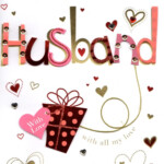 To My Wonderful Husband Happy Anniversary Greeting Card Cards