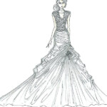 Wedding Dress Coloring Pages At GetColorings Free Printable
