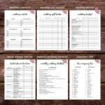 Wedding Planner Printable Wedding Binder Printables Wedding Etsy