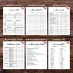 Wedding Planner Printable Wedding Binder Printables Wedding Etsy