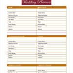 13 Wedding Planner Templates PDF Word Format Download Free
