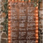 15 Trending Wedding Seating Chart Display Ideas For 2022 Emma Loves