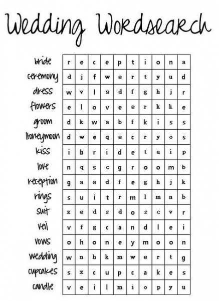 30 Ideas For Wedding Games For Children Free Printable Wedding