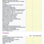 30 Wedding Schedule Templates Samples Wedding Day Schedule