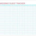 7 Wedding Guest List Samples Sample Templates