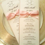 7 Wedding Reception Program Templates PSD Vector EPS AI