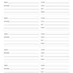 Address Book Free Printable Wedding Planner Book Pdf How To Plan A