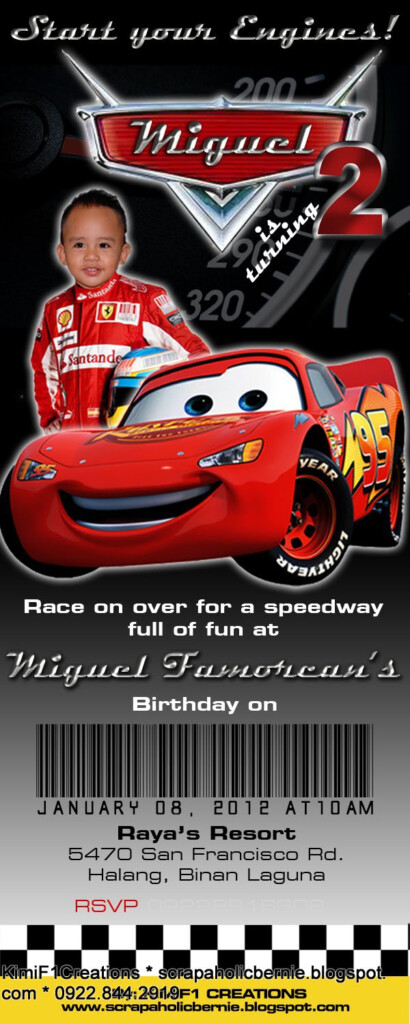 Cars Invitations Invitation Design Blog