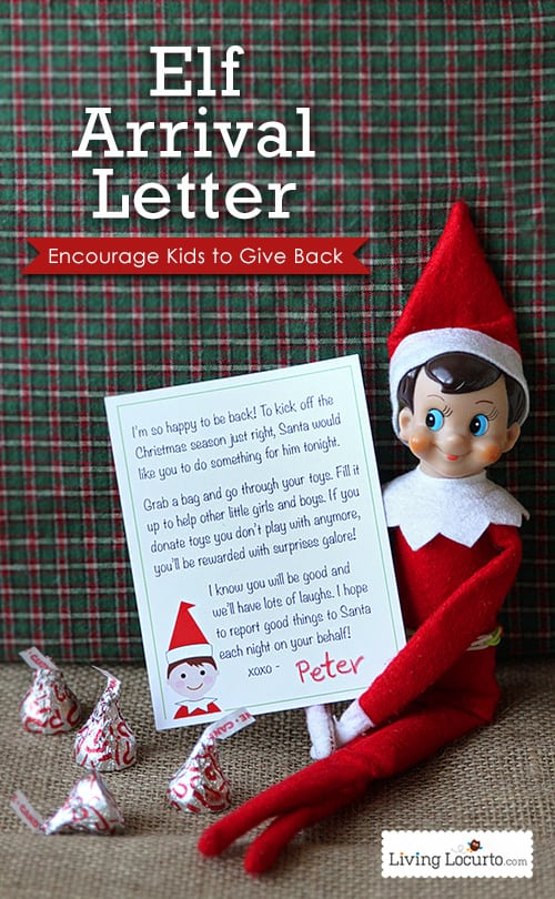 Christmas Elf Printable Arrival Letter From The North Pole