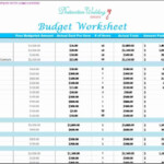 Destination Wedding Planning Spreadsheet Throughout Wedding Budgeteet