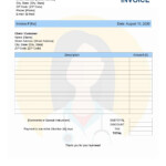 Free Doctor Physician Invoice Template GeneEvaroJr