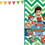 FREE PRINTABLE Cheerful Paw Patrol Birthday Invitation Templates