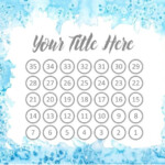 FREE Printable Countdown Calendar Template Customize Online