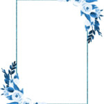 FREE Printable Dusty Blue Bridal Shower Invitation Templates