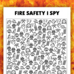 Free Printable Fire Safety I Spy I Spy Games Fire Safety Spy Games