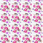 Free Scrapbook Paper Garden Flower Fairies Large Rooftop Post
