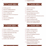 Grab This Free Printable Last Minute Wedding Checklist Bespoke Bride
