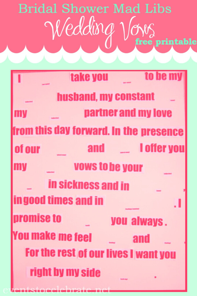 Mad Lib Printable Archives Party Ideas For Real People