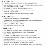 Martha Stewart Weddings Has Created A Printable Checklist For The