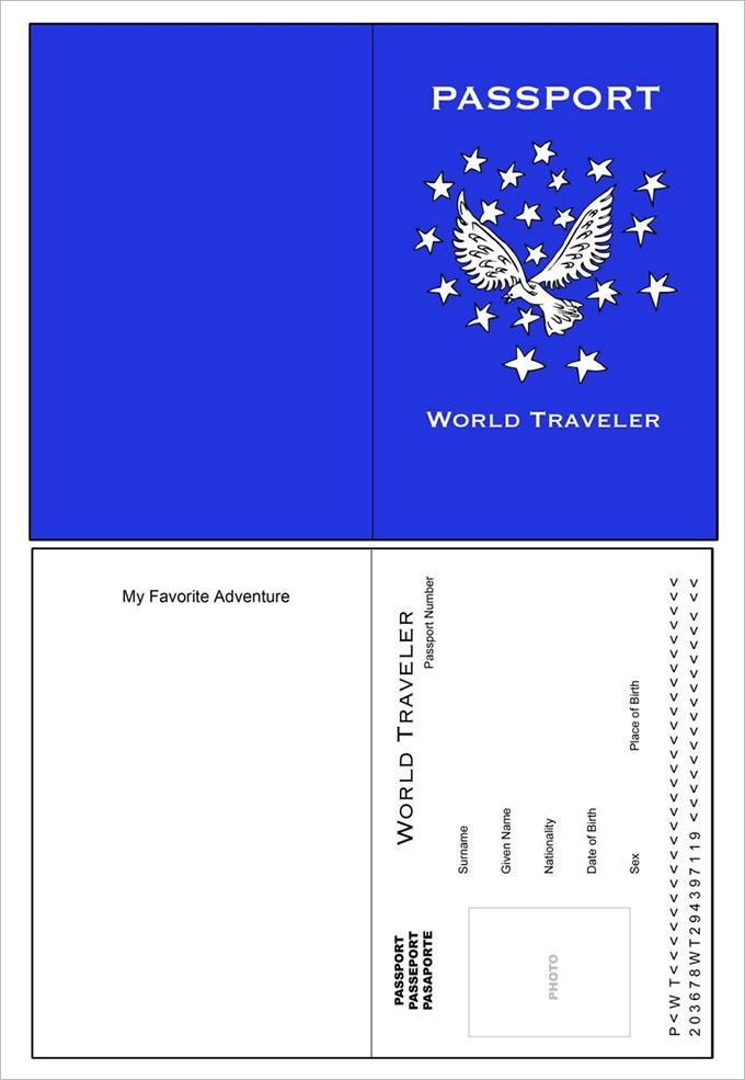 Pin On Passeport