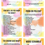 PRINTABLE BRIDAL SHOWER GAMES HEN BACHELORETTE PARTY GAMES PACK