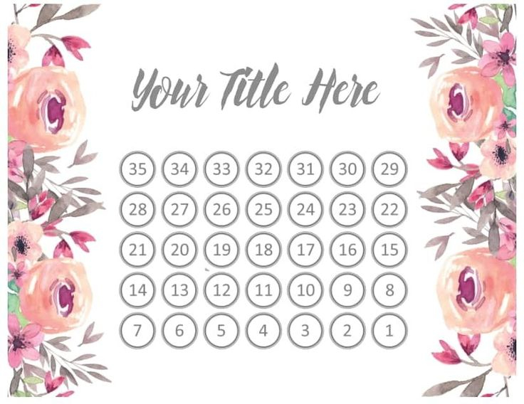 Printable Short Timers Calendar Retirement Photo Countdown Calendar 