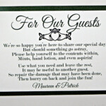 PRINTABLE SIGN Wedding Bathroom Basket Sign Print Claddagh