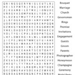 Printable Wedding Word Search Cool2bKids