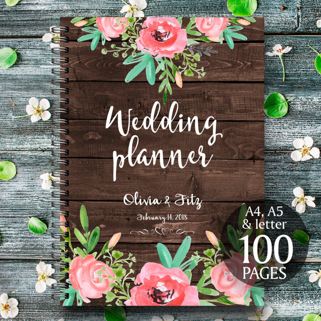 Rustic Wedding Binder Printable Wedding Planner By ClaireTALE
