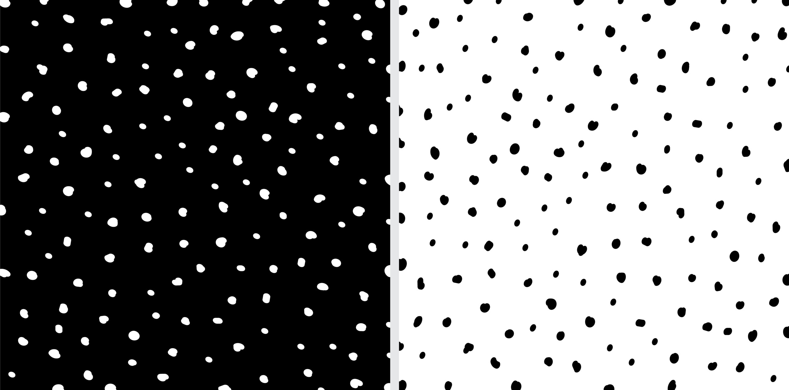 Set Of Irregular Black And White Dots Pattern Background Sketchy Hand Set Of Irregular Black And White Dots Pattern Background Sketchy Hand