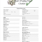 Simple Wedding Checklist 27 Free Word PDF Documents Download Free