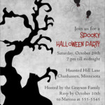 Spooky Halloween Party Invitations