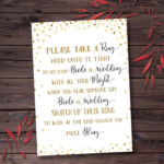 The Ring Game Don t Say Bride Bridal Shower Games Etsy Confetti