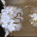 Vintage Cake Topper 50th Wedding Anniversary Cake Topper