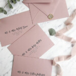 Wedding Envelope Template Address Envelope Template DIY Etsy