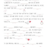Wedding Mad Libs Wedding Mad Libs Wedding Games Wedding Reception Fun