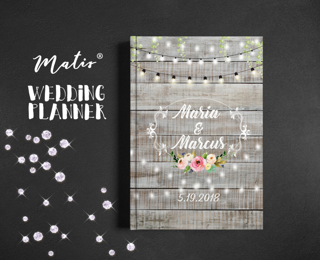 Wedding Planner Designed Wedding Book Unique Cover Wedding Binder 