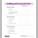 Wedding Planning Printables Free Templates To Keep You Organized