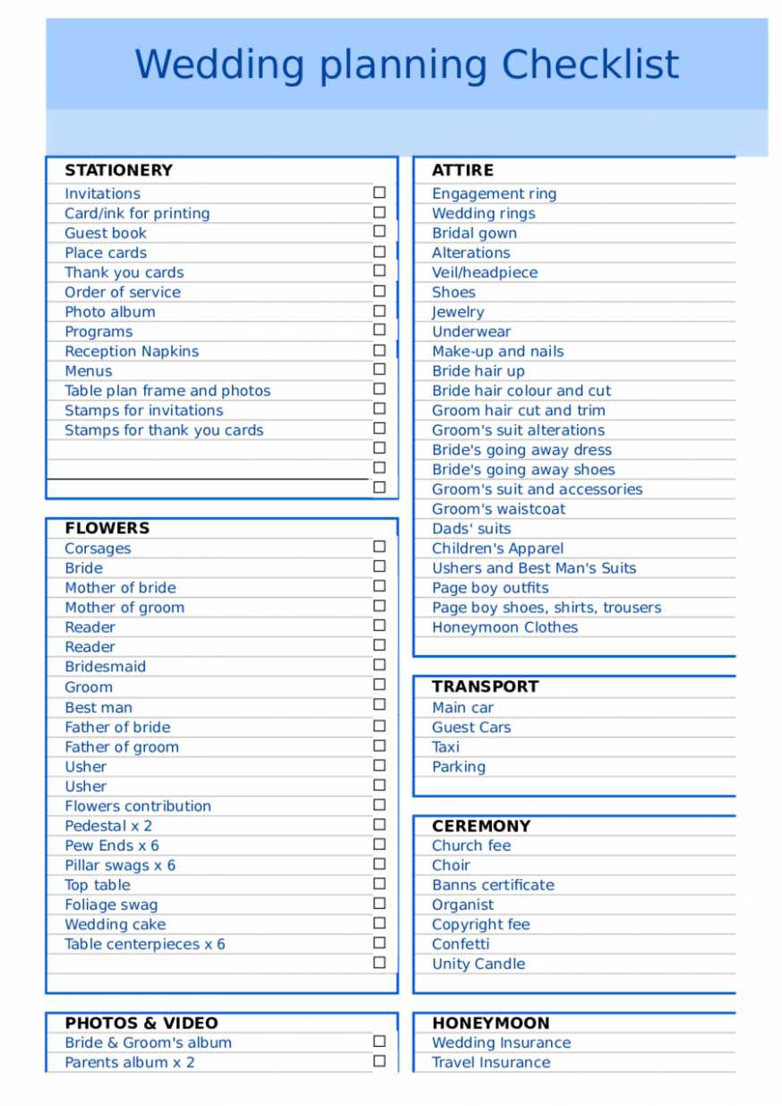 Wedding Reception Checklist Free Printable Wedding Reception Wedding Reception Checklist Free Printable Wedding Reception