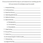 Wedding Reception Timeline Free Printable 53 Best Ideas Wedding
